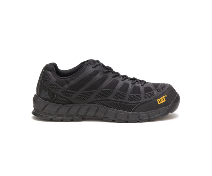 Caterpillar Streamline Composite Toe - Sicherheitsschuhe Herren Schwarz - Schweiz RTZA-78160